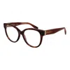 Longchamp Brown Women Glasses Frame In Brown