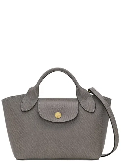 Longchamp Women Grey Epure Extra Small Tote, Onesize Luxury Totes For Women Darveys In Gray