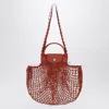 Longchamp Sac Filet L Le Pliage Filet In Orange