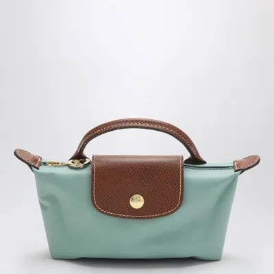 Longchamp Women's Le Pliage Original Celadon Clutch Bag