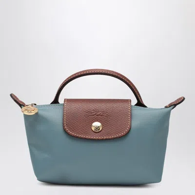 Longchamp Women's Le Pliage Original Eucalyptus Clutch Bag