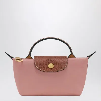 Longchamp Women's Le Pliage Original Pink Tea-colou Clutch Bag