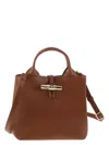 Longchamp S Le Roseau Hobo Bag In Bark Colour