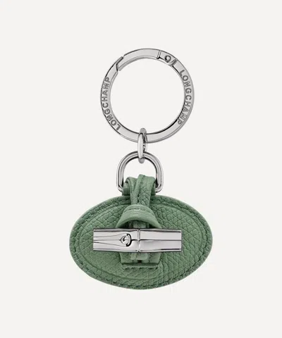 Longchamp Women's Le Roseau Keyring In Green