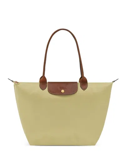 Longchamp Women Light Green Le Pliage Original Large Tote, Onesize Luxury Totes For Women Darveys