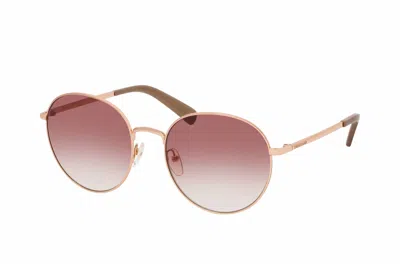 Longchamp Women's Lo101s 771 Sunglasses In Rose Gold / Nude In Pink
