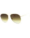 Longchamp Women's Lo139s 59mm Sunglasses In Gold