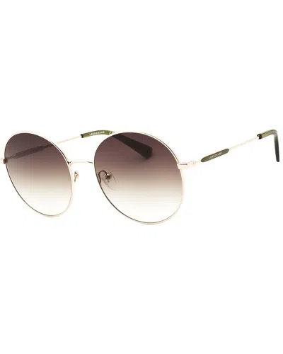 Longchamp Women's Lo143s 58mm Sunglasses In Orange