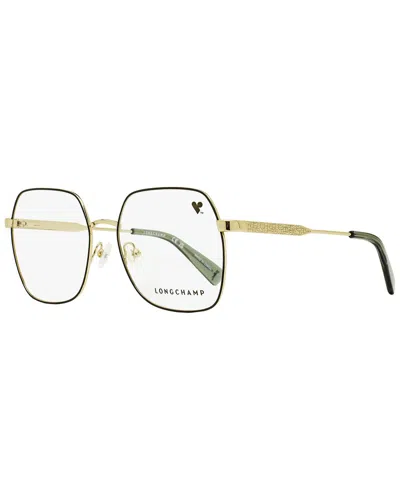 Longchamp Lo2148 Square Metal Optical Frames Eyeglasses In White