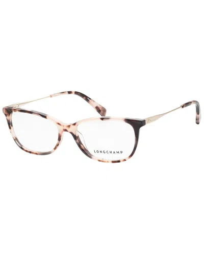 Longchamp Women's Lo2675 54mm Optical Frames In Pink