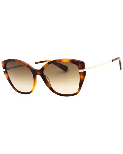 Longchamp Women's Lo627s 57mm Sunglasses In Burgundy