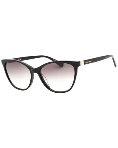 Longchamp Women's Lo659s 57mm Sunglasses In Black