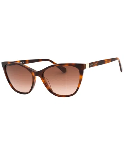 Longchamp Women's Lo659s 57mm Sunglasses In Brown