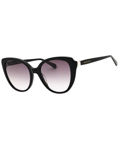 Longchamp Women's Lo670s 54mm Sunglasses In Black