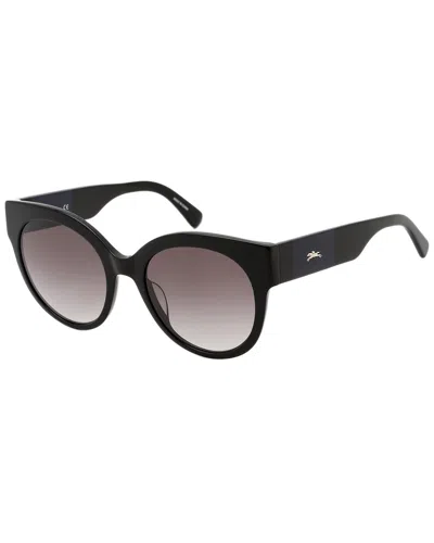 Longchamp Women's Lo673s 56mm Sunglasses In Black