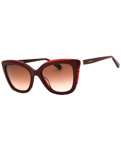 Longchamp Women's Lo695s 54mm Sunglasses In Brown