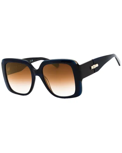 Longchamp Women's Lo713s 53mm Sunglasses In Black