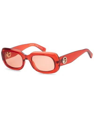 Longchamp Women's Lo716s 52mm Sunglasses In Orange