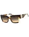 Longchamp Women's Lo735s 55mm Sunglasses In Multi