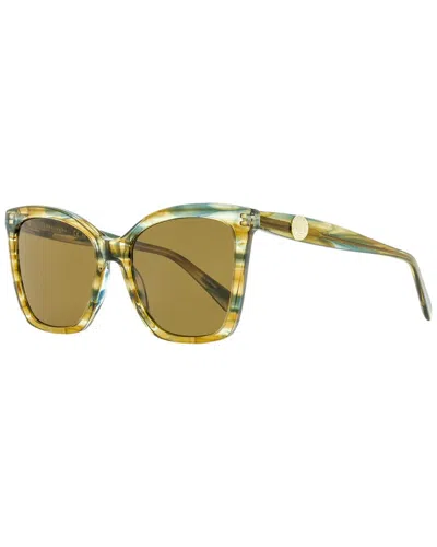 Longchamp Women's Lo742sn 54mm Sunglasses In Green