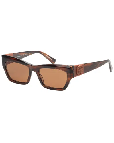Longchamp Women's Lo763s 53mm Sunglasses In Brown