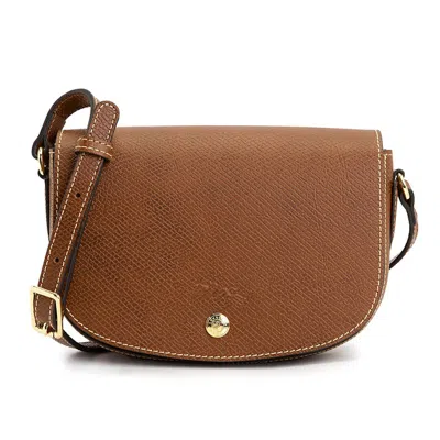 Pre-owned Longchamp Women's  Epure S Cross Bag In Brown