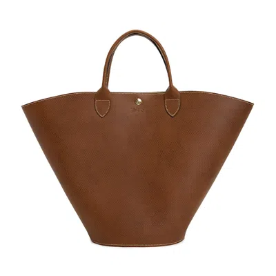 Pre-owned Longchamp Women's  Epure Xl Tote Bag In Brown
