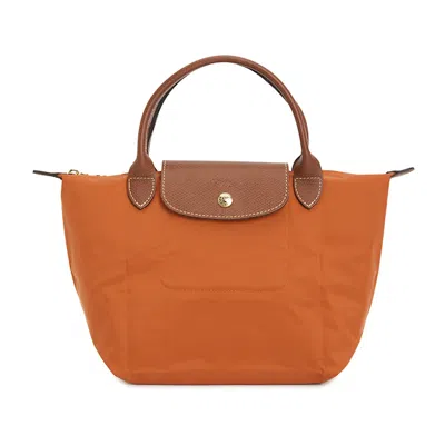 Pre-owned Longchamp Women's  Le Pliage S Tote Bag In Orange