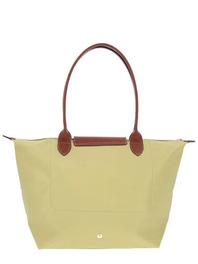 Longchamp Women's Mini Nylon Shoulder Bag For Spring/summer 2026 In Green