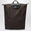 Longchamp Women's Mocha Colou M Le Pliage Backpack