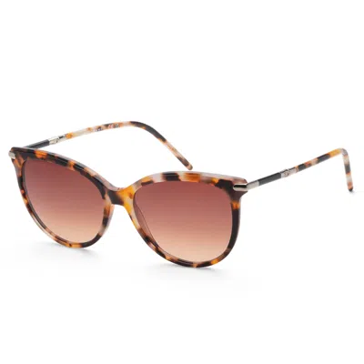 Longchamp Women's Ochre Havana 54mm Sunglasses In Brown