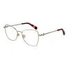 Longchamp Gold Women Optical Frames In Gold