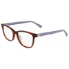 Longchamp Women's Opticals In Red