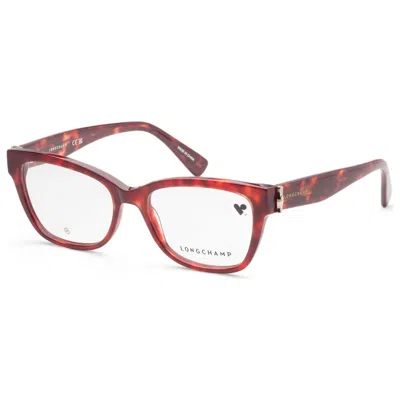 Longchamp Women's Opticals In Red
