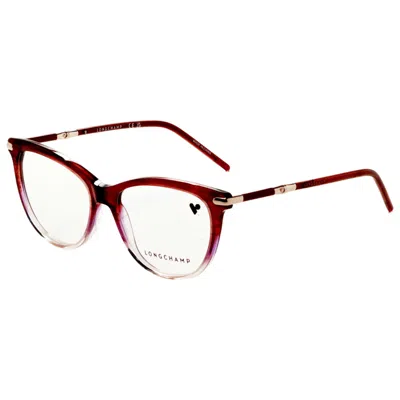 Longchamp Women's Opticals In Red