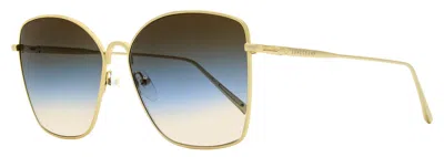 Longchamp Women's Roseau Sunglasses Lo117s 714 Gold 60mm In Multi