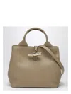 Longchamp S Le Roseau Hobo Bag In Root Colour In Brown