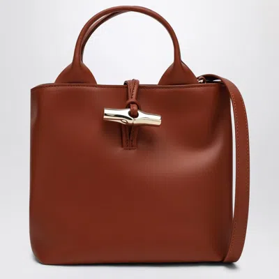 Longchamp Women's S Le Roseau Hobo Bag In Bark Colour