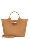 Longchamp Le Roseau Walnut-coloured Bag S