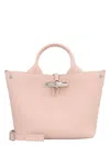 Longchamp Le Roseau S Handbag In Pink