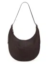 Longchamp Adjustable Strap Leather Shoulder Bag In Brown