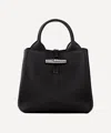 Longchamp Women's Small Le Roseau Top Handle Bag In Black