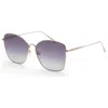 Longchamp Women's 60mm Gold Sunglasses In Blue
