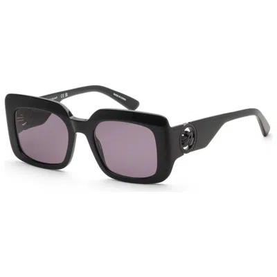 Longchamp Grey Square Ladies Sunglasses Lo753s 001 51 In Black