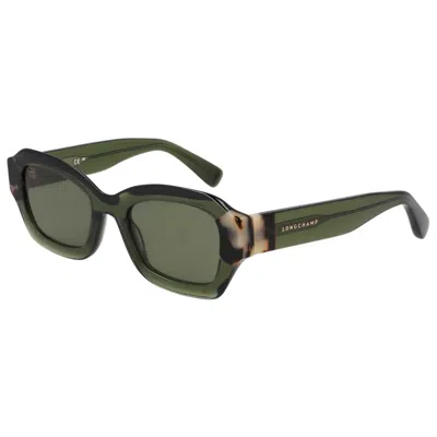 Longchamp Women's Sunglasses In Green