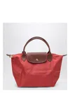 Longchamp Tomato Red Le Pliage Original S Bag