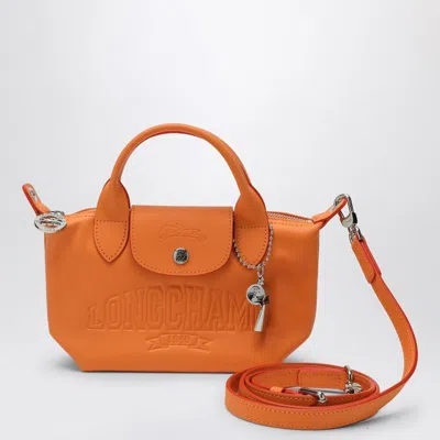 Longchamp Le Pliage Xtra Xs Shoulder Bag In Orange