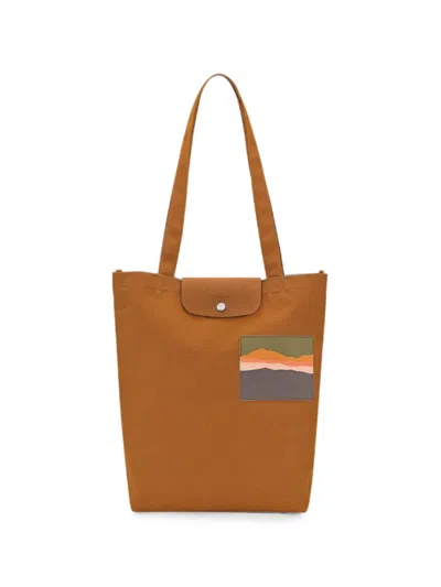 Longchamp X Caroline Hélain M Tote Bag In Brown
