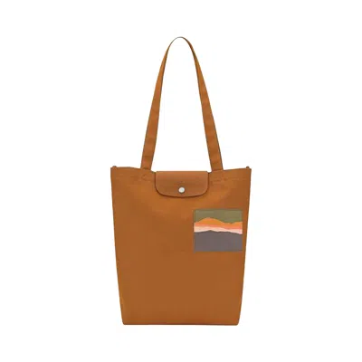 Pre-owned Longchamp X Caroline Hélain M Tote Bag 'caramel' | Tan | Women's Size Onesize