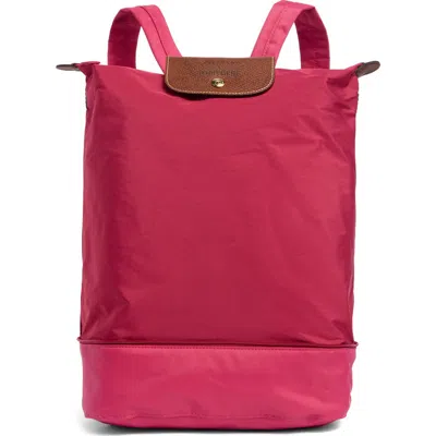 Longchamp X D'heygere Convertible Backpack In Pink